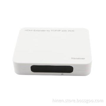 Infrared remote control HDMI Extender  by TCP/IP with IR/IE  100m